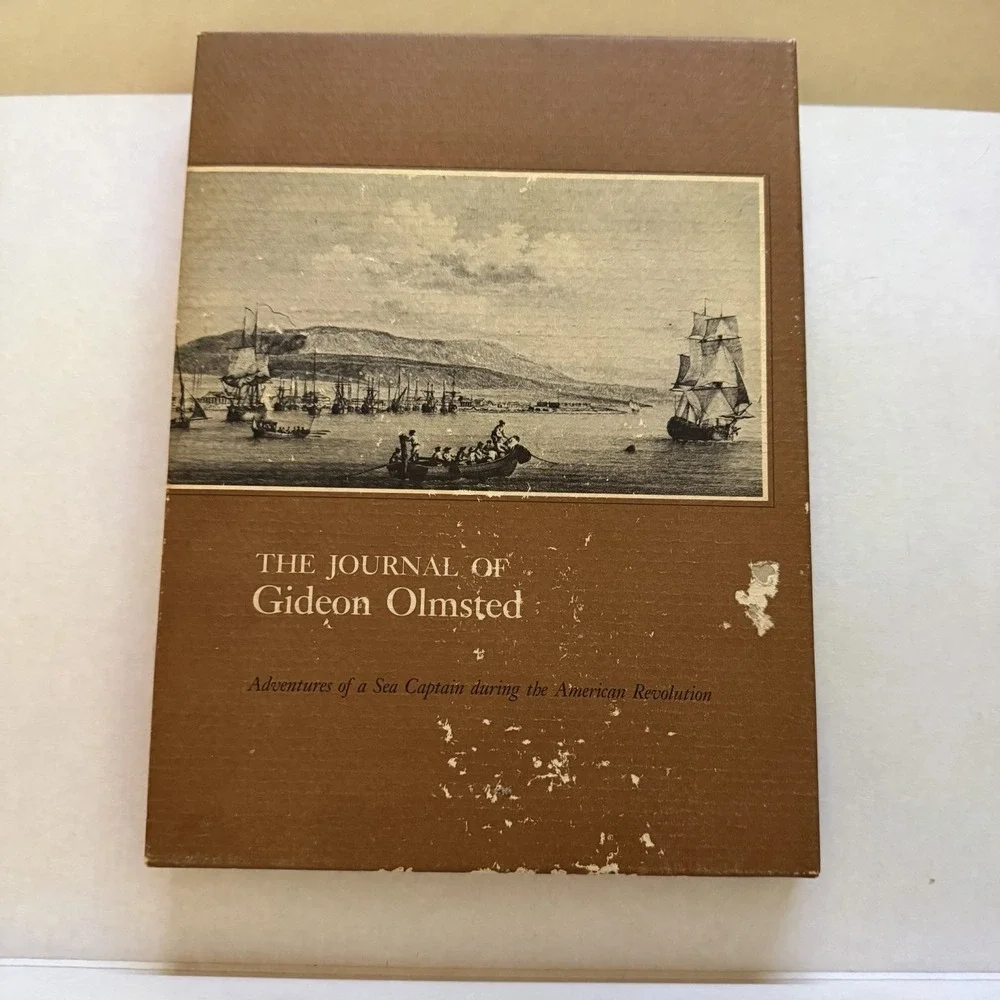 journal of Gideon Olmsted adventures of sea captain during the American 1st 1978